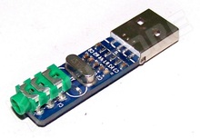 PCM2704-USBM / PCM2704 alapú USB-s hangkártya modul