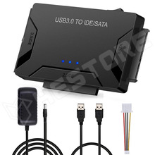 USB3.0-SATA/IDE / Multifunkciós USB3.0 - SATA / IDE adapter, tápegységgel