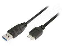 USB A / USB B micro 1m / USB kábel 3.0 (LOGILINK)