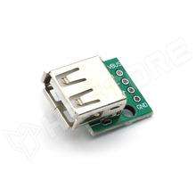 USB-A-EXP-F / USB-A aljzat kifejtő modul