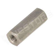 146X20 / Rozsdamentes acél távtartó, BB típus, M4, 20mm (146X20 / DREMEC)