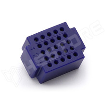 XF25-BL / Mini próbapanel, 5x5 pin, kék