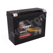 YP18-3-BPOWER / Akkumulátor, savas-ólmos, 12V, 20Ah, AGM, karbantartást nem igényel (YP18-3 / BPOWER)