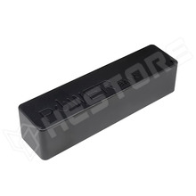 POWERBANK-KIT-18650-M-BK / Power bank doboz elektronikával, 18650-es akkumulátorhoz, USB-micro / USB-A aljzat, 5W, fekete