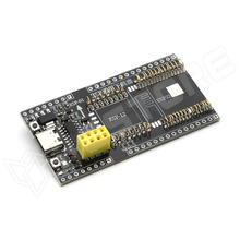 ESP-DEV-TS / Fejlesztői panel teszt foglalat ESP-01, ESP12, ESP32-WROVER modulokhoz, USB-C
