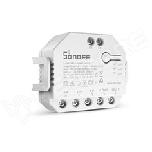 SONOFF-DUAL-R3 / WiFi-s okosrelé, két áramkörös, fogyasztásméréssel, redőnyvezérléssel
