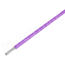 LiYv 1x0,14 VIOLET / Vezeték, LiYv, sodrat, ónozott, Cu, 1 x 0.14mm2, lila