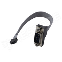 APQSPA / Soros port adapter, D-SUB 9pin papa, 10 pin mama 2mm (2x5 pin), 15cm, APQ ipari PC-hez