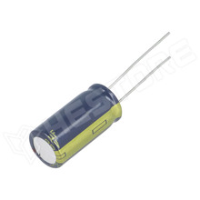 EEUFC1H221B / Kondenzátor, elektrolit, 220µF, 50V DC, 5mm, alacsony impendancia, Ø10x20mm, -55...105°C (EEUFC1H221B / PANASONIC)