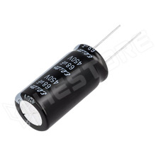PF2W680MNN1836 / Kondenzátor, elektrolit, 68µF, 450V DC, 7.5mm, Ø18x35.5mm, -25...105°C (PF2W680MNN1836 / Elite)