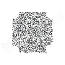 09150-M/30 / Szűrő betét (40mm, 30ppi) (Qualtek)