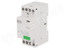 IKA25-31/230V / Mágneskapcsoló, 4-pólusos installációs, NC + NO x3, 230V AC, 25A, DIN (30.046.013 / ISKRA)