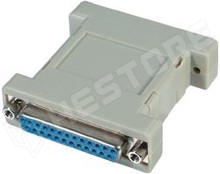 CA25F-25F / D-Sub átalakító, 25 pólus aljzat - aljzat