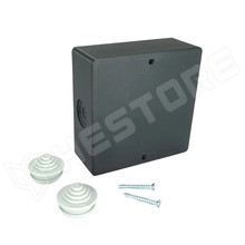 SHELLY-WALLBOX-B / Kiemelő keret villanykapcsolókhoz (85x85 mm), Shelly Wall Display-hez, Sonoff NSPanel-hez, NSPanel Pro-hoz, fekete