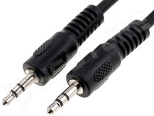 CABLE-404-1,5 / Kábel  3,5 stereo Jack-Jack dugó (1,5m) (Goobay)