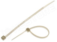 CV 390/4,6 / Kábelkötegelő (100 db), fehér, 4.6mm széles, 390mm széles