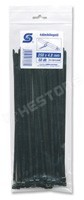 CT 300/4,8/B / Kábelkötegelő (25 db), fekete, 4.8mm széles, 300mm hosszú