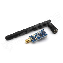 CC1101M-LA / CC1101 alapú vezeték nélküli adó-vevő modul, 433MHz, hosszú SMA antenna