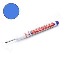 MARKER-20-BL / Általános célú jelölőtoll, 20mm-es hosszú hegyű, furatjelölő, kék