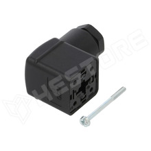 GDM310B-A0U-10F / Csatlakozó, ipari, szögletes, 3+PE, fekete (934888107 GDM310B-A0U-10F / HIRSCHMANN)