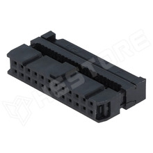 AWP-24 / Szalagkábel csatlakozó, anya, dugó, 2.54mm, 2x12, Pólus: 24 (FC-24P)