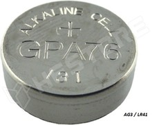 LR41 / AG3 / Alkáli gombelem 1,5V 7,9x3,6mm (VARIOUS)
