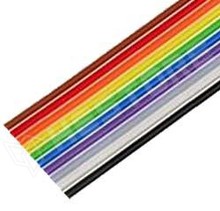 AWG28-16C / Szalagkábel, 16-erű, színes (BQ CABLE)