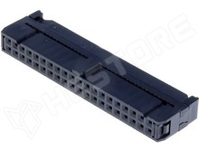 AWP-40 / Szalagkábel csatlakozó, anya, dugó, 2.54mm, 2x20, Pólus: 40 (FC-40P)