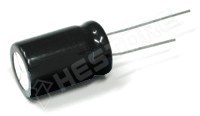 100uF/200V / Kondenzátor, elektrolit, 100µF, 200V DC, 7.5mm, Ø16x25mm, -25...105°C