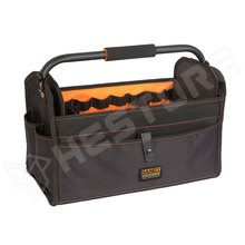 H10228 / Nyitott szerszámos táska fém fogantyúval, 420 x 220 x 310 mm - szerszámok nélkül (10228 / HANDY)