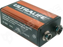 BAT-6F22-UL / Lítium elem A9V 6F22 (ULTRALIFE)