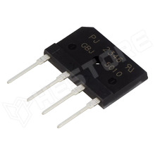 GBJ5010-T0 / Egyfázisú egyenirányító diódahíd, 1000V, If: 50A, Ifsm: 500A (GBJ5010_T0_00601 / PANJIT SEMICONDUCTOR)