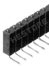 BL3/20G / Tüskesor aljzat, 20 pin, 90° (FISCHER)