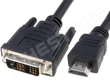 HDMI DVI C 1m / HDMI- DVI kábel  1 m (Goobay)