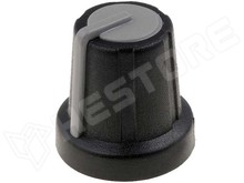 GMN-2GY / Pot.gomb, 6mm, szürke (SR PASSIVES)