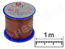 DN2E0.60-1m / Tekercselő huzal, zománcozott (BQ CABLE)