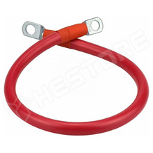8AWG-8-50-RD / 8AWG akkumulátor csatlakozókábel, Ø8mm szemes csatlakozóvég, 50cm, piros