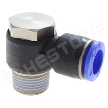 PH04-M5 / Fitting, 4mm-M5-90°, csőcsatlakozás