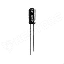 100uF / 25V 105° / Kondenzátor, elektrolit, 100µF, 25V, Ø6.3x11mm, -55...105°C