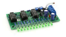 EM-60010 / [SZERELT] 12 LED-es hőmérő (ELMODULES)