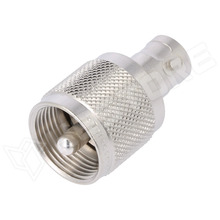 J01008A0801 / Adapter, BNC anya - UHF apa, egyenes (J01008A0801 / TELEGÄRTNER)
