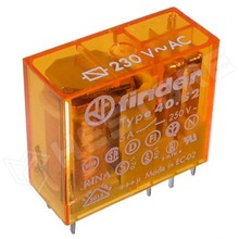 40.52.8.230 / Relé, DPDT, 230V AC, Pinek száma: 8, 8A (40.52.8.230.0000 / FINDER)