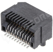 HC-SFP-20P / SFP modul csatlakozó, SMD, 0.8mm, 20P (HC-SFP-20P / HCTL)