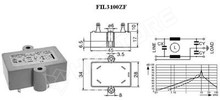 FIL3100ZF / Zavarszűrő, FASTON2.8, 250V/6.5A