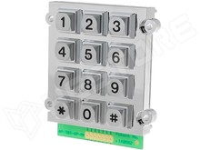 Keypad 12-11 / Billentyűzet, fém, numerikus (ACCORD)