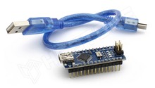 AR-NANOCH-C / Fejlesztői modul CH340-nel (Arduino nano kompatibilis) + USB kábel