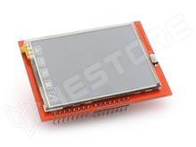 D24-TFT+TP / 2.4in 240x320 TFT kijelző + Touch, SD kártya foglalat
