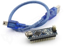 AR-NANOFT-C / Fejlesztői modul FT232-vel (Arduino nano V3 kompatibilis) + USB kábel