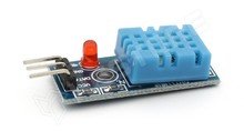 DHT11-M / Hőmérséklet és páratartalom érzékelő modul, LED-el