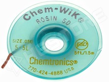 HQ-WICK-S2 / Ónszívó szalag, 1,5 mm x 1,5 m (FAHRENHEIT)